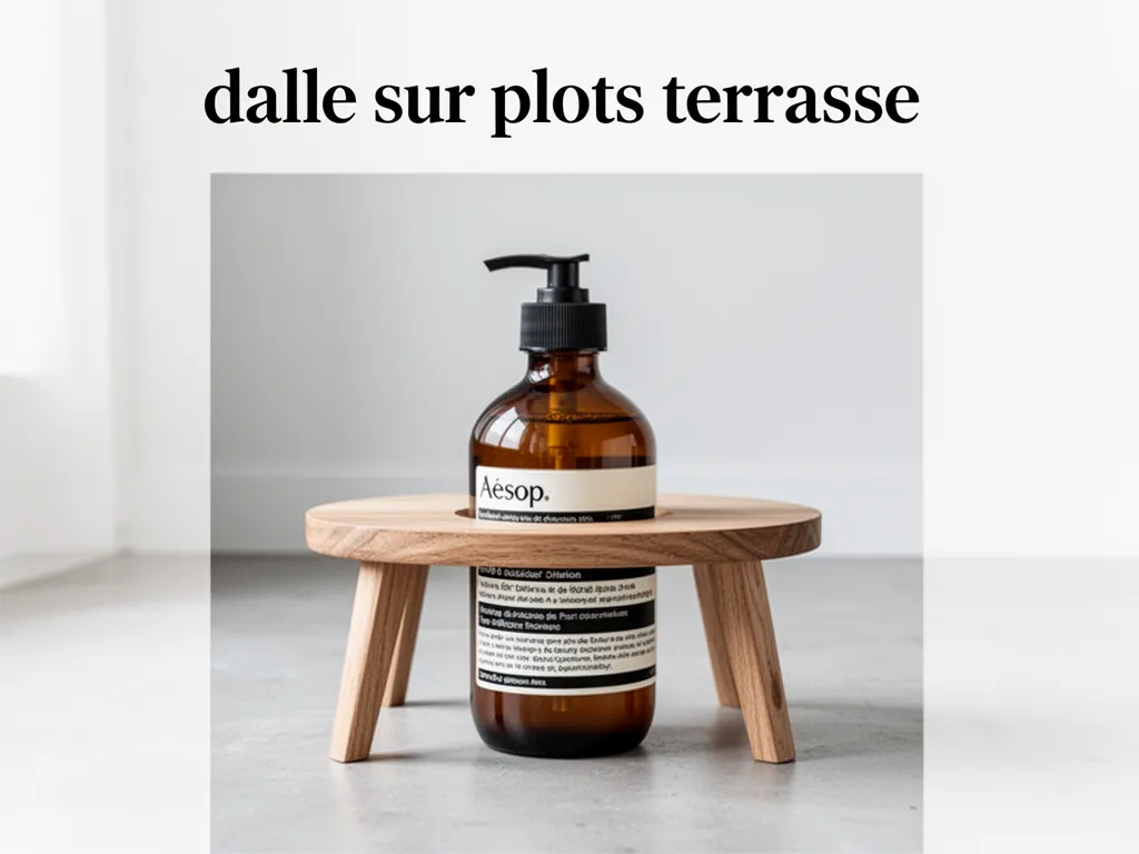 Dalles sur plots terrasse : poser, régler, et choisir sans se tromper