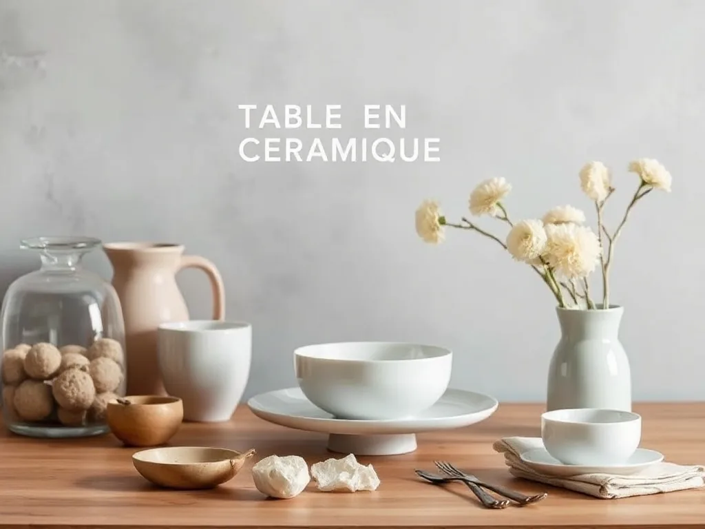 Table en céramique : les inconvénients à connaître avant de craquer